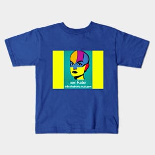 iem Radio - Indie Electronic Music - Pop Art Ave Kids T-Shirt